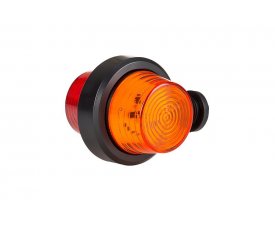 LD 2622 Выносной габаритно-контурный фонарь old school HOR 102А 10 LED короткий рожок оранжевый/красный 2функции: позиционный зад/позиционный перед 52622 LD 2622 Выносной габаритно-контурный фонарь old school HOR 102А 10 LED короткий рожок оранжевый/красный 2функции: позиционный зад/позиционный перед 52622